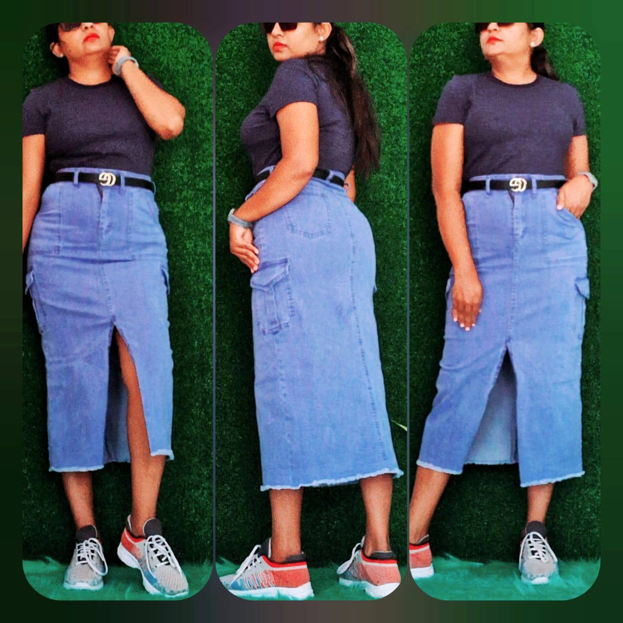 Denim Skirt