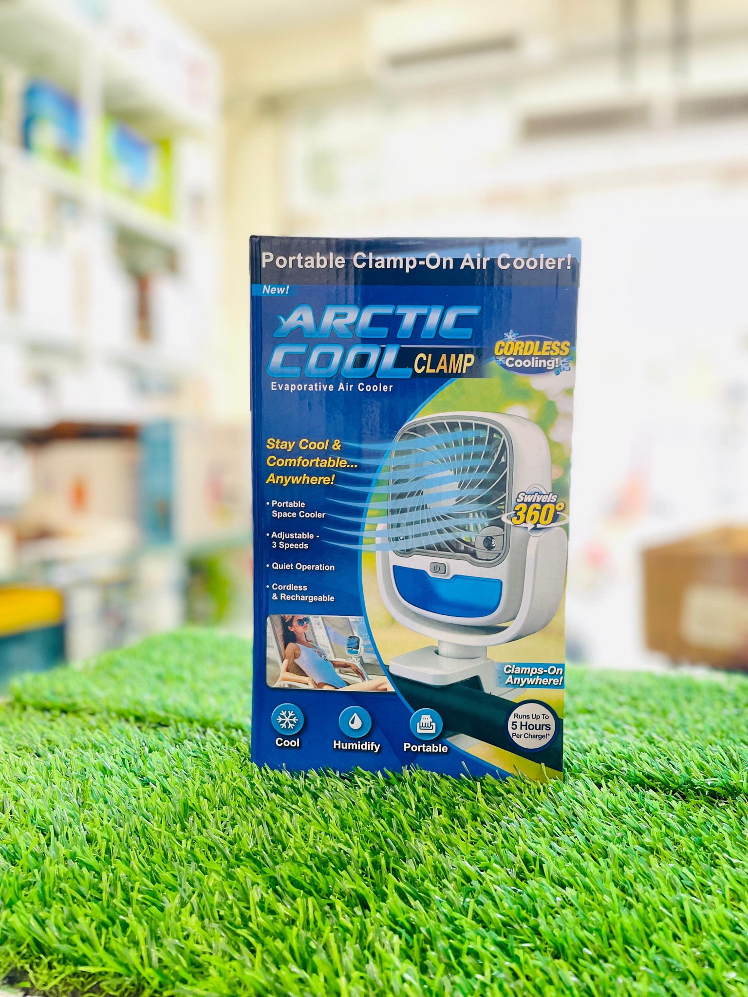 🔴NEW Arctic Air Grip Go Rechargeable