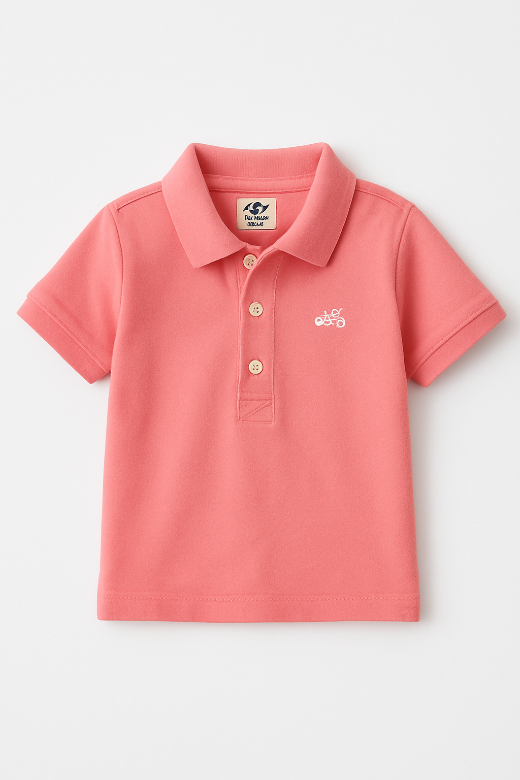 Baby Boy’s Casual Short Sleeve Pastel Colors Shirts