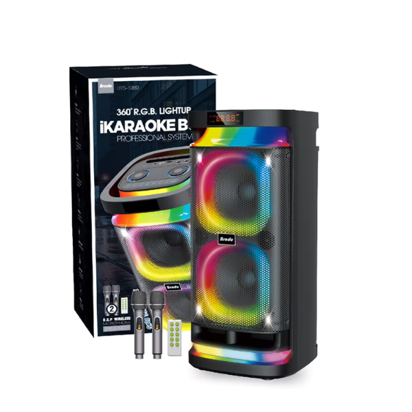 Portable Party Powerhouse! Brodu BTS-1989 Karaoke Speaker
