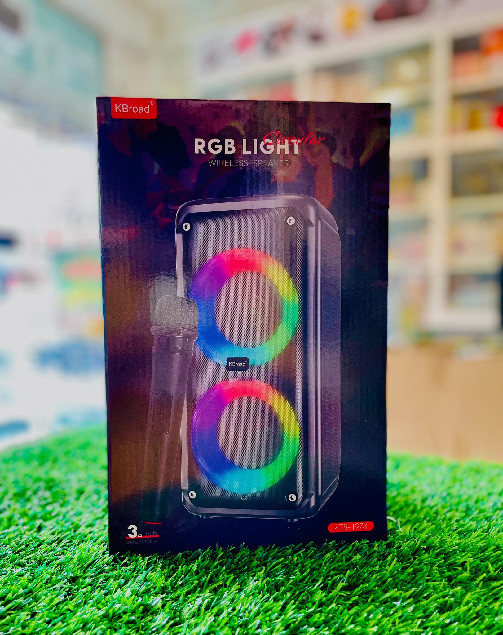 🔴KBroad KTS-1973 RGB Light Wireless Speaker