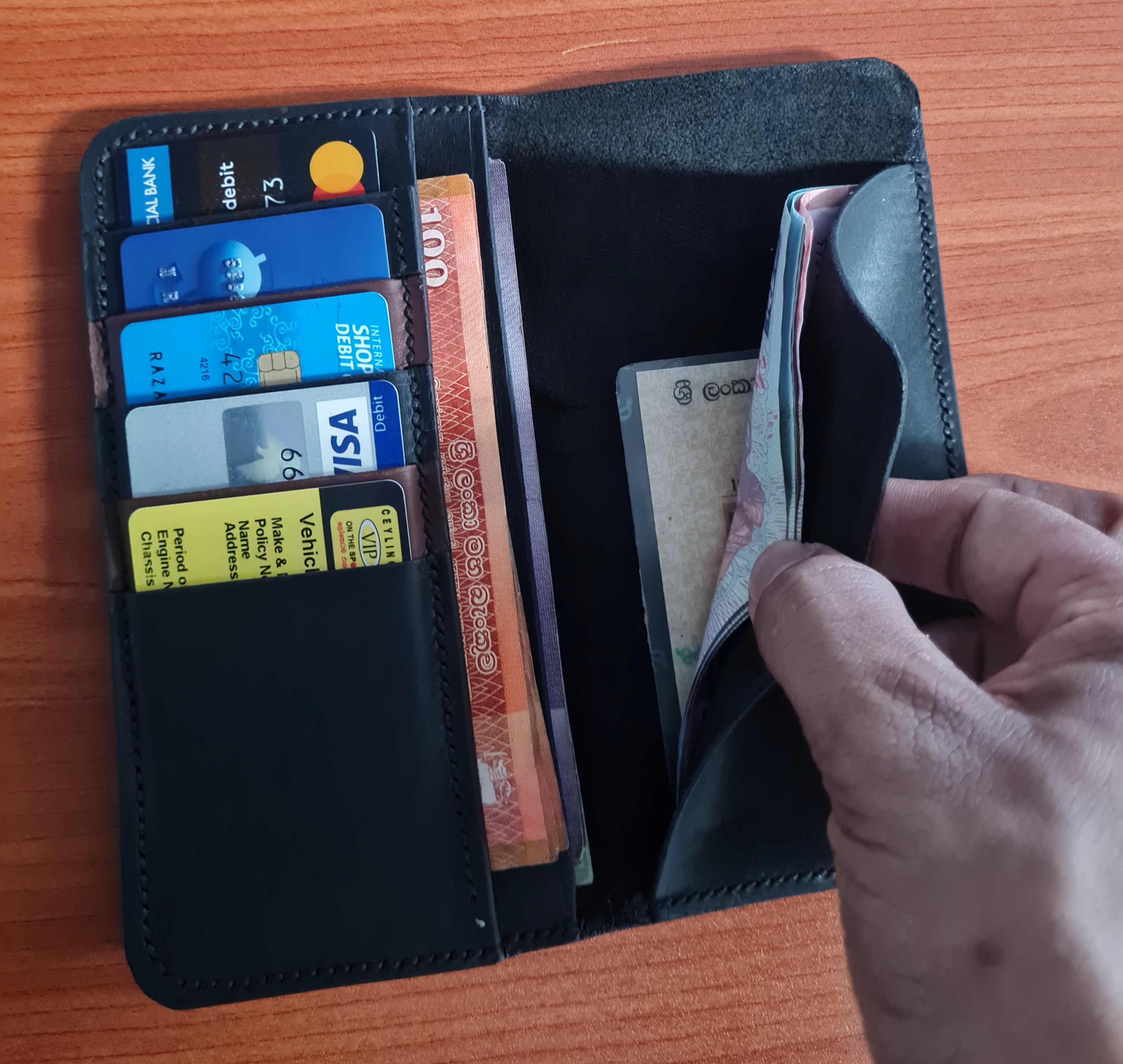 Leather wallet