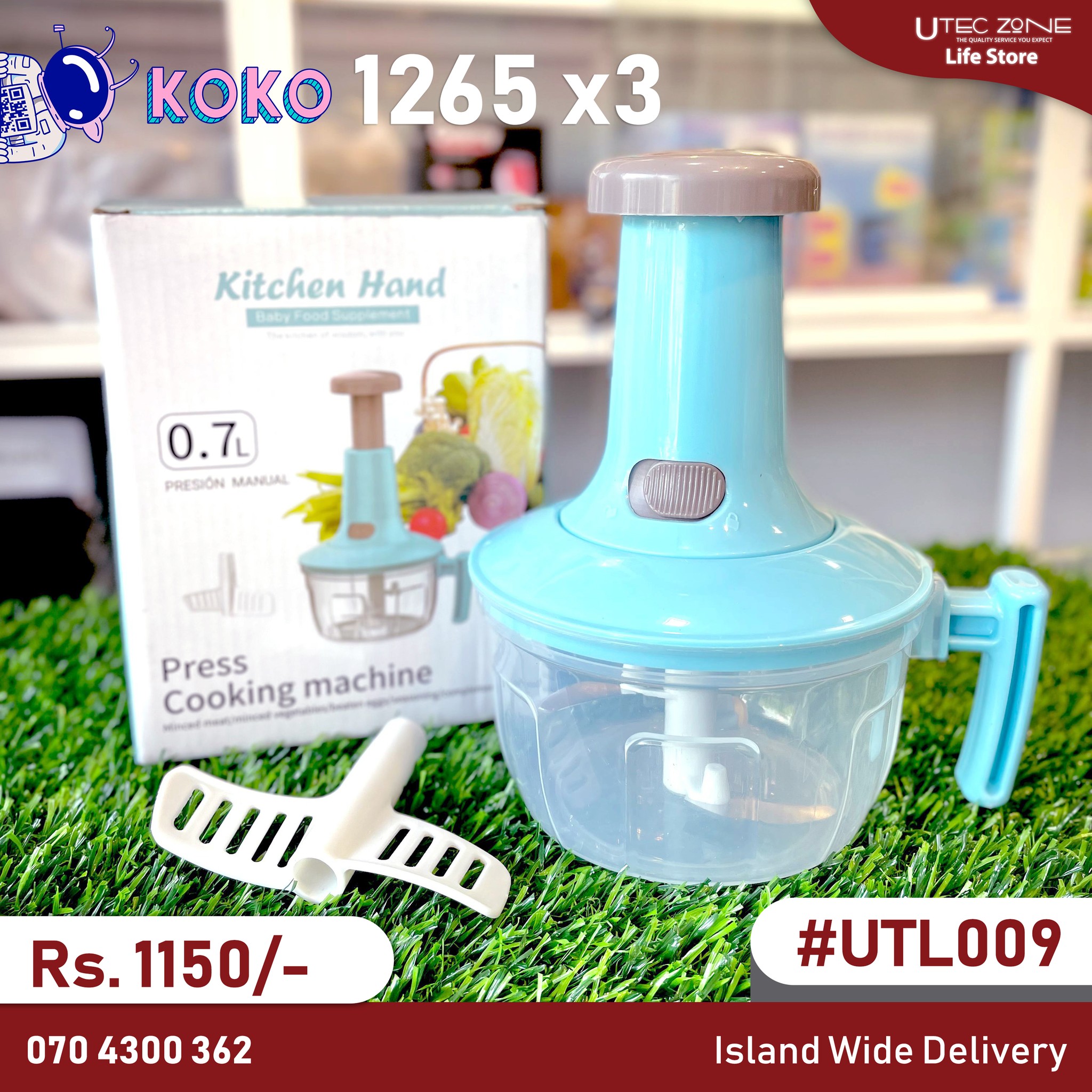 🔴Kitchen Handy Push Chopper