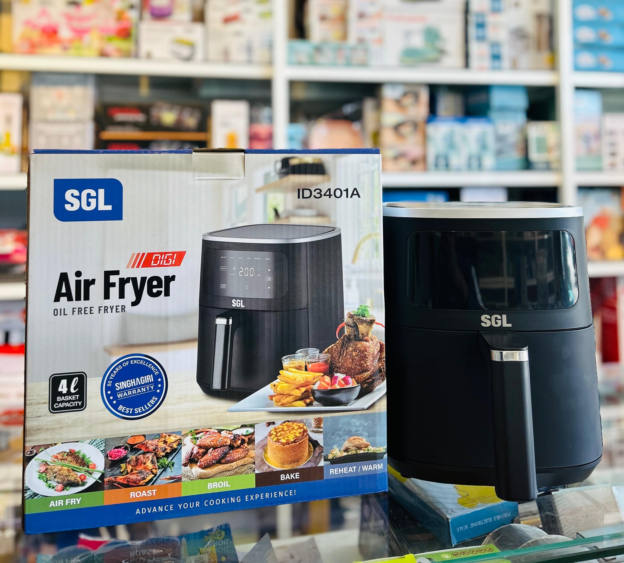 🔴SGL AIR FRYER 4L