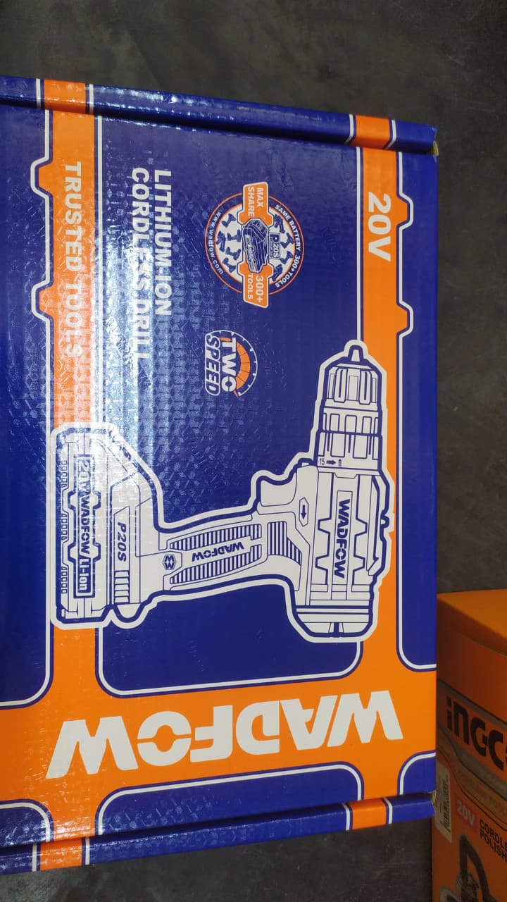 WADFO WCDP521 20V Lithium-Ion Impact Drill