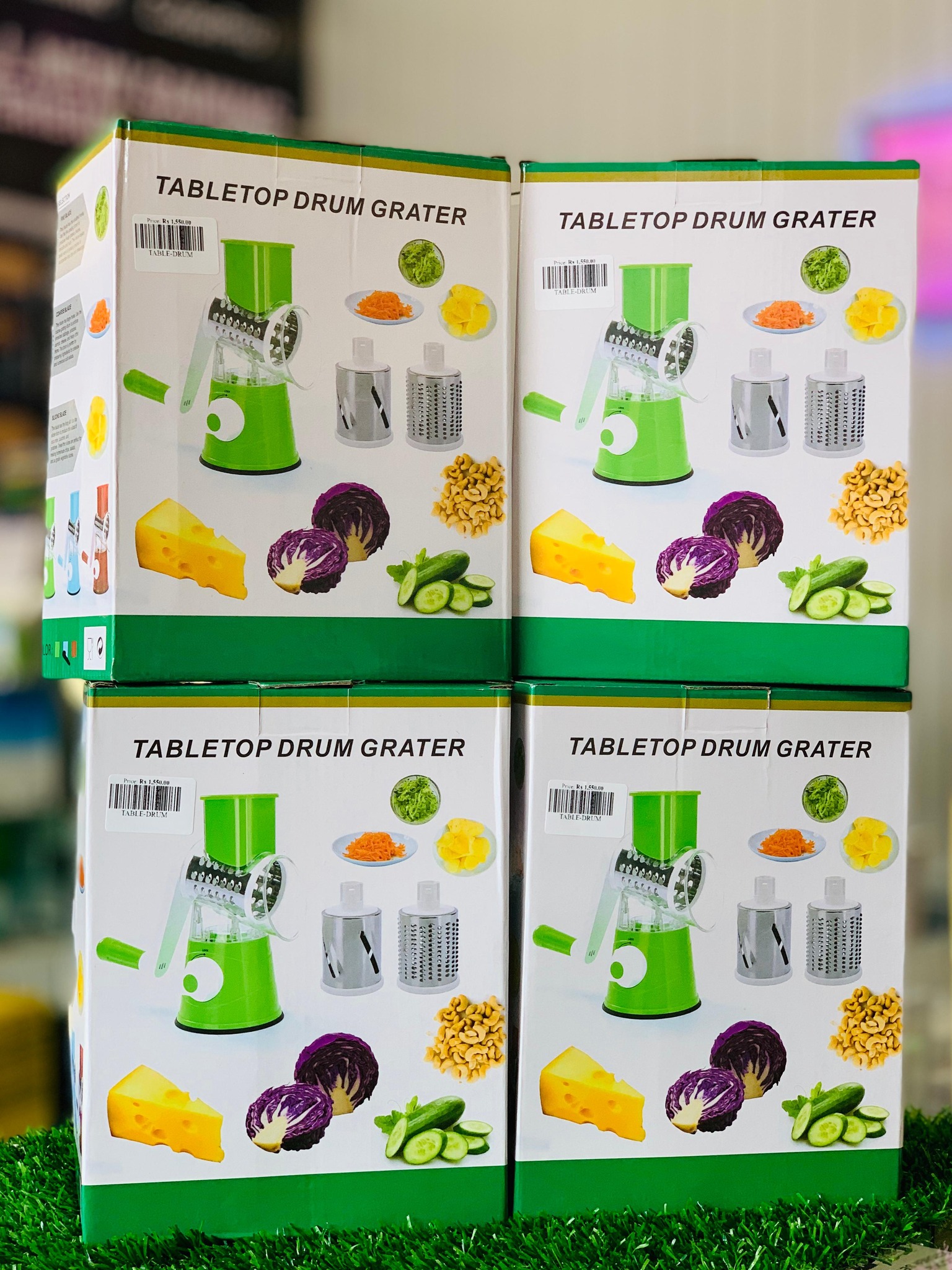 ⭕Tabletop Drum Grater