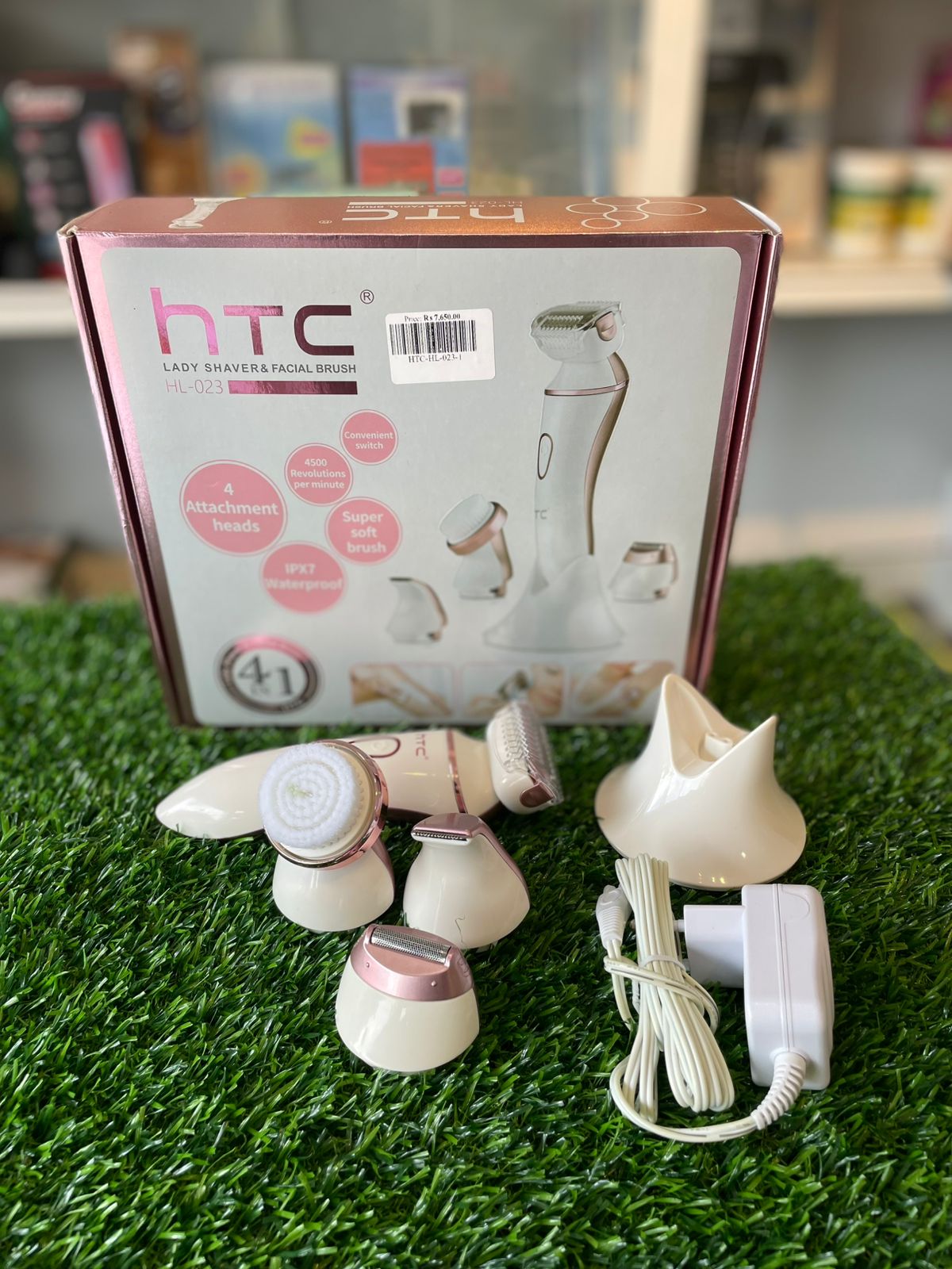 ⭕HTC LADY SHAVER & FACIAL BRUSH