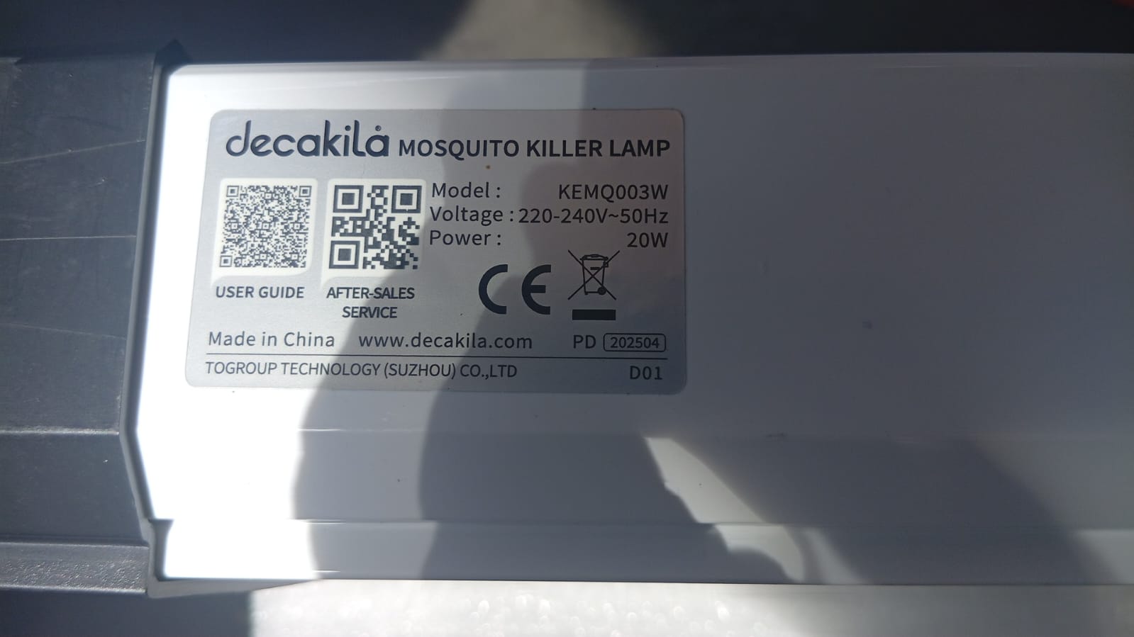 20W Mosquito Killer Lamp