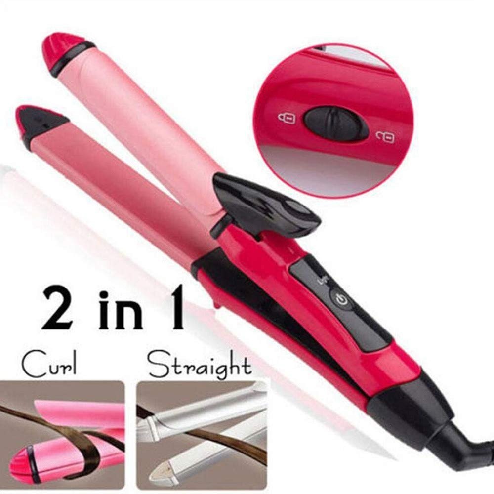 Hair straightener & Curler Set