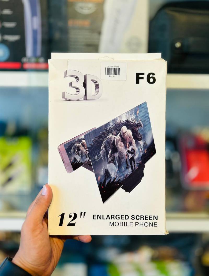 3D 12” Enlarged Screen F6 Mobile Phone